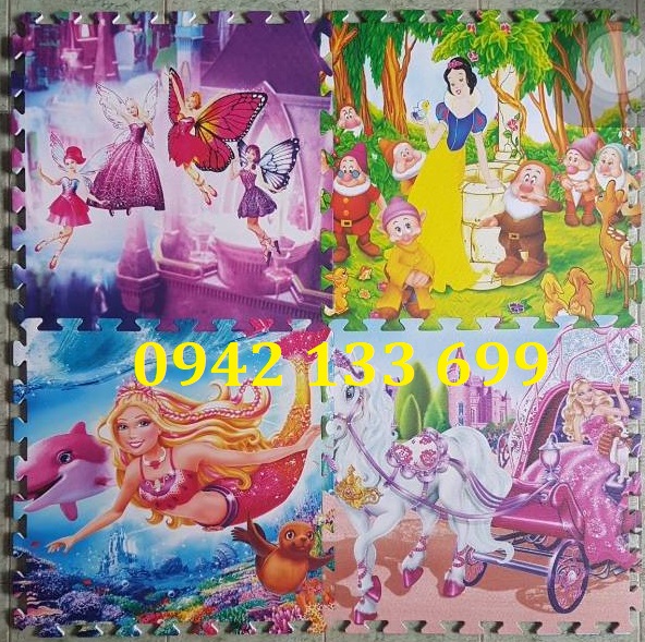 Thảm Cho Trẻ Em Hình Công Chúa Thảm Cho Trẻ Em Hình Công Chúa