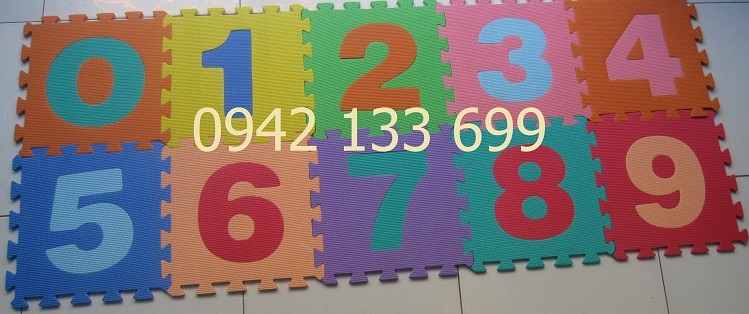 Thảm Cho Trẻ Em Hình Số Thảm Cho Trẻ Em Hình Số