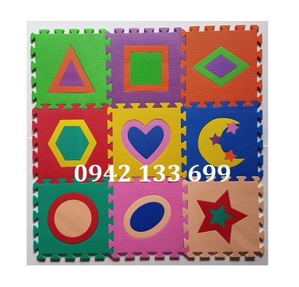Thảm Trải Sàn Cho Bé Hình Học Thảm Trải Sàn Cho Bé Hình Học